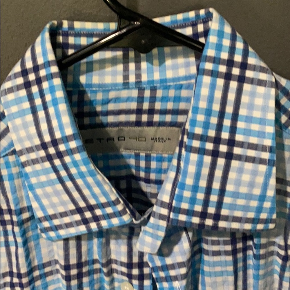 Etro men’s button down made in Italy